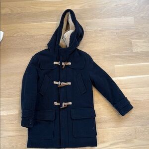 Zara Kids Navy blue Duffle Coat size 8
